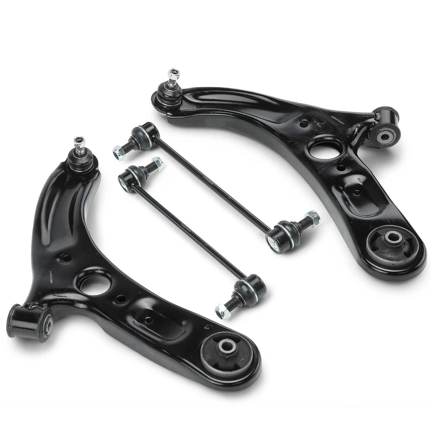 4pc K623741 K623742 K750523 Front Lower Control Arms with Ball Joint Sway Bars for Kia Forte Forte5 2014 2015 2016 2018 for Kia Forte Koup 2014 2015 2016