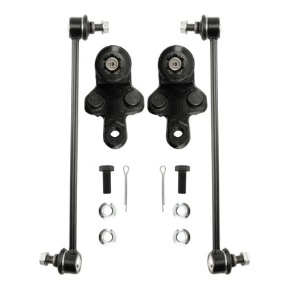 4pc K90312 K90311 K640191 K640192 Front Control Arm with Ball Joints Tie Rods for Toyota Camry 2.2L 3.0L 1997 1998 1999 2000 2001 for Avalon 1997 for Lexus ES300 1997-2001 for Lexus RX300 1999-2003