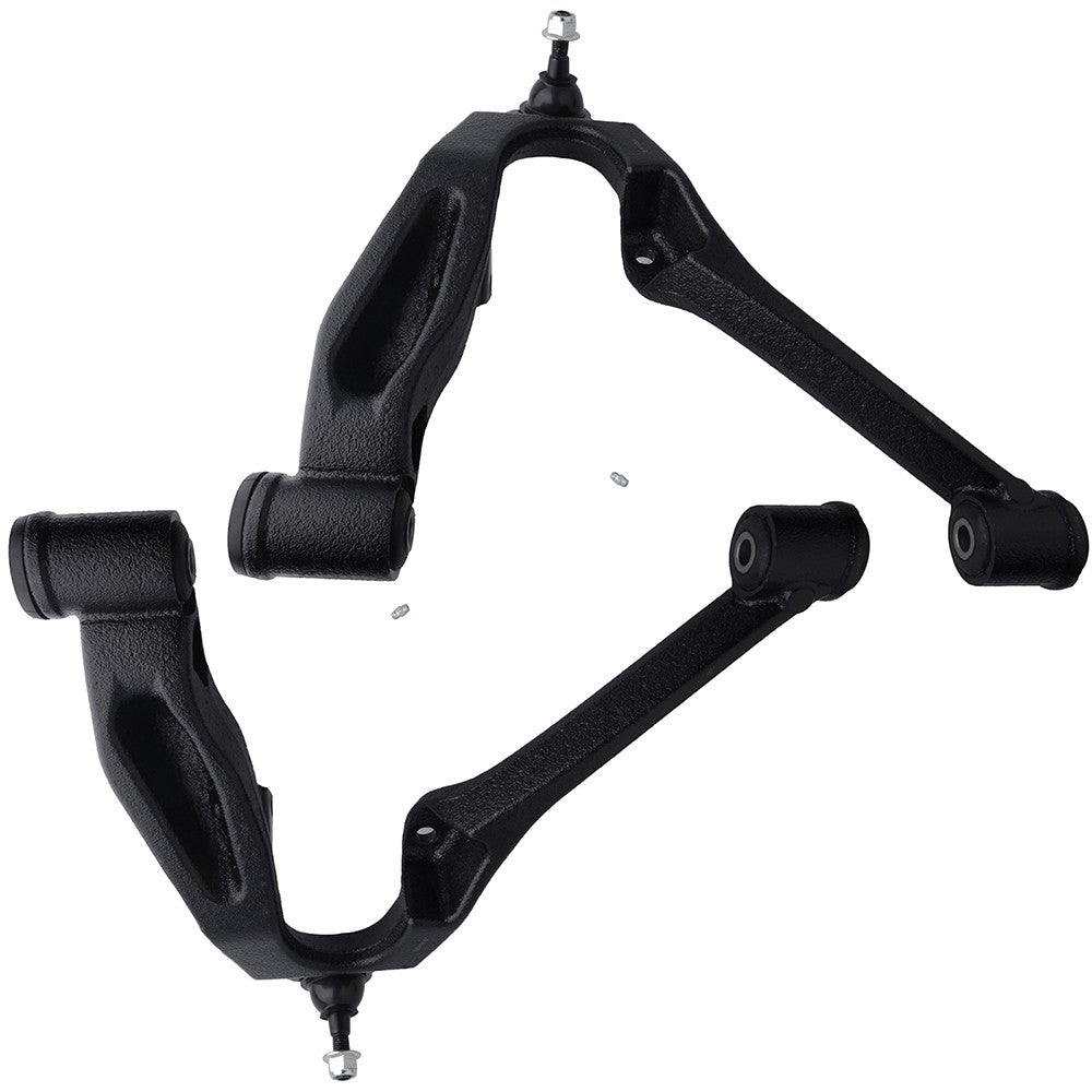 2pc K621355 K621356 Front Lower Control Arms with Ball Joint for GMC Sierra 1500HD 2001-2006 for Chevy Silverado 2500HD 2001-2010 for Chevy Avalanche 2500 2002-2006 for GMC Yukon XL 2500 2000-2013 H2 2003-2009