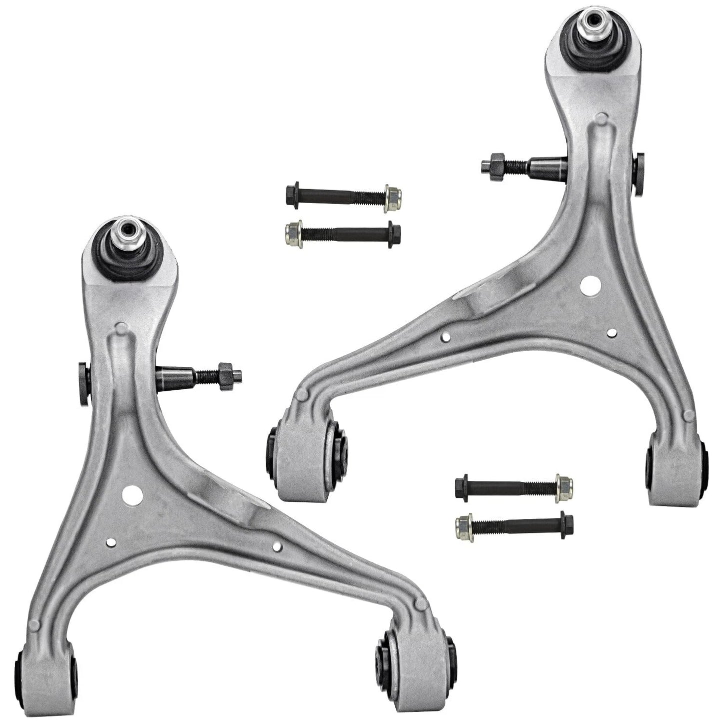 2pc K623382 K623383 AWD Front Lower Control Arms with Ball Joints for Cadillac CTS 2008-2014 for Cadillac STS 2005-2011 for SRX 2004-2009