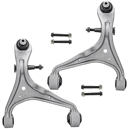 2pc K623382 K623383 AWD Front Lower Control Arms with Ball Joints for Cadillac CTS 2008-2014 for Cadillac STS 2005-2011 for SRX 2004-2009