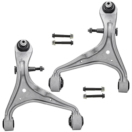 2pc K623382 K623383 AWD Front Lower Control Arms with Ball Joints for Cadillac CTS 2008-2014 for Cadillac STS 2005-2011 for SRX 2004-2009