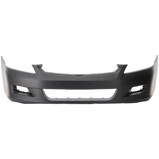 Primed Bumper Cover 04711SDLA90ZZ HO1000235 Replacement For Honda Accord 2006 2007 Sedan Front Primed