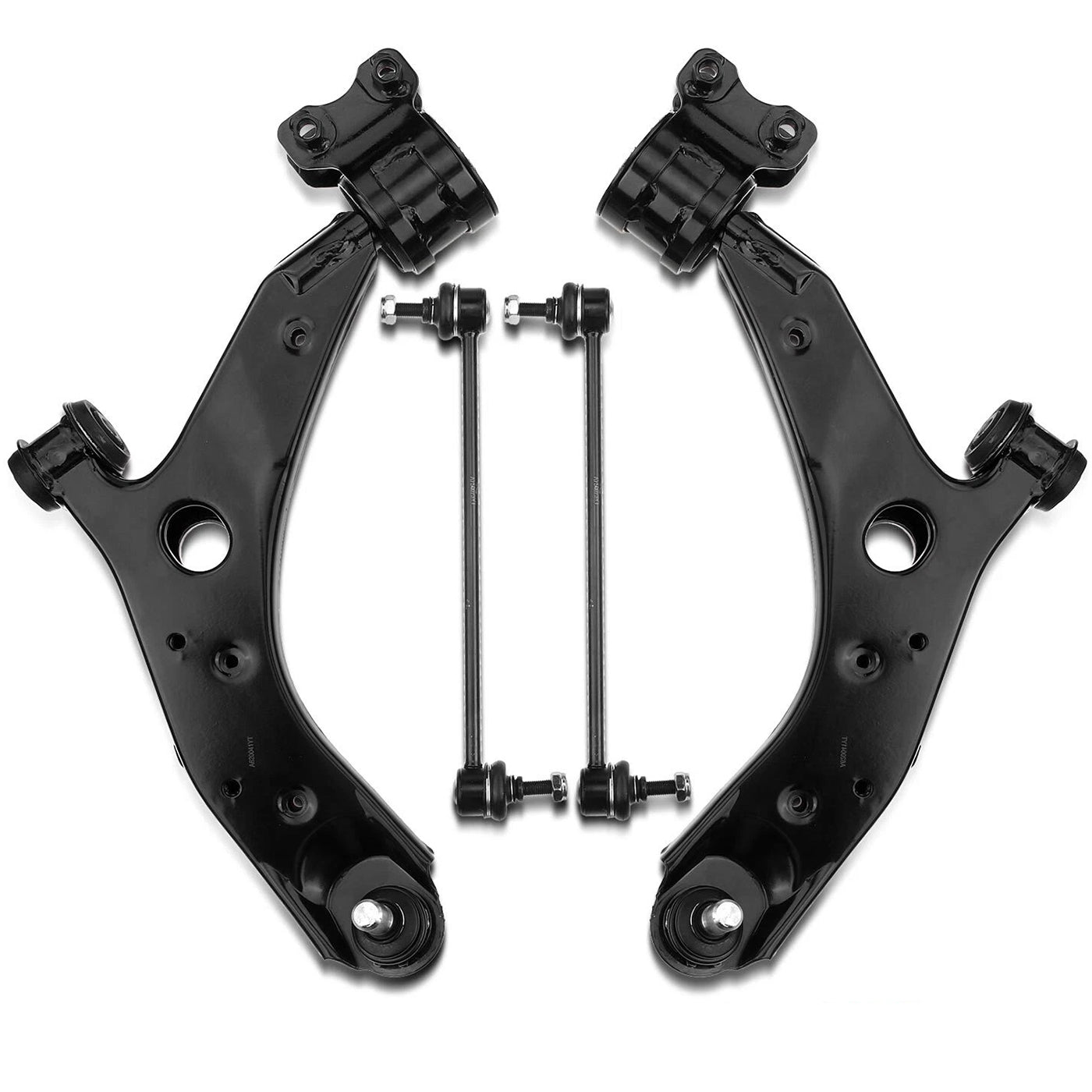 4pc K620041 K620040 K80235 Front Lower Control Arms with Ball Joints Sway Bars for Mazda 3 2004 2005 2006 2007 2008 2009 for Mazda 5 2006-2017