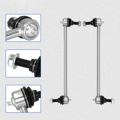 4pc K623491 K623490 K750740 Front Lower Control Arm Ball Joint Sway Bars for Ford Edge 2015 2016 2017 2018 for Lincoln MKX 2016-2018
