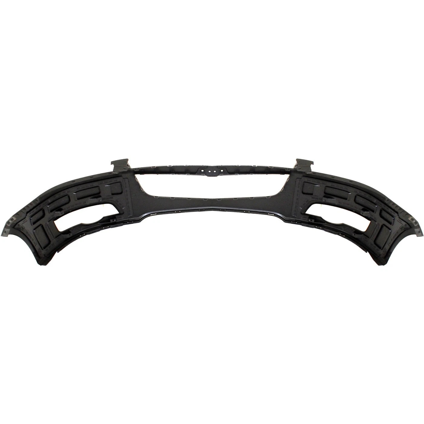 Primed Front Upper Bumper Cover 25955129 GM1000897 Replacement For Chevy Traverse 2009 2010 2011 2012 with Fog Lamp Holes Primed