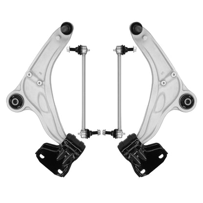 4pc K623491 K623490 K750740 Front Lower Control Arm Ball Joint Sway Bars for Ford Edge 2015 2016 2017 2018 for Lincoln MKX 2016-2018