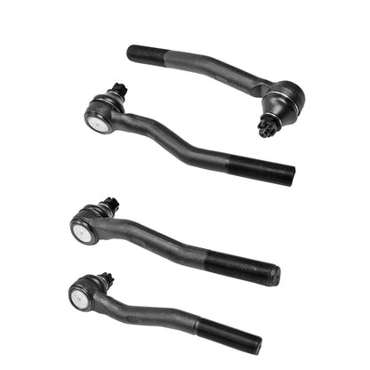4pc ES3472 ES3473 ES3474 ES3475 Inner and Outer Tie Rod Ends Kit For Jeep Grand Cherokee 1999 2000 2001 2002 2003 2004