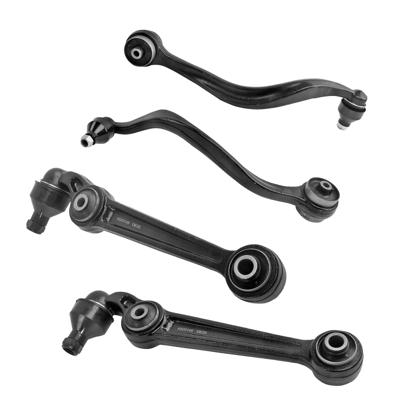 4pc K620149 K620492 K620493 Front Lower Control Arm Ball Joint for Ford Fusion 2007 2008 2009 2010 2011 2012 for Lincoln MKZ 2007-2012 for Mercury Milan 2007-2011