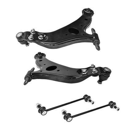 4pc MS86170 MS86169 K80249 Front Lower Control Arm Ball Joint Sway Bar for Toyota Sienna 2004-2010