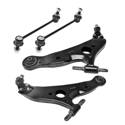 4pc MS86170 MS86169 K80249 Front Lower Control Arm Ball Joint Sway Bar for Toyota Sienna 2004-2010