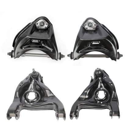 4pc K620261 K620260 K620251 K620252 RWD Front Upper and Lower Control Arm Ball Joint for GMC Jimmy 1992-2001 for GMC Sonoma 1991-2003 for Chevrolet Blazer 1995-2005