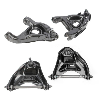 4pc K620261 K620260 K620251 K620252 RWD Front Upper and Lower Control Arm Ball Joint for GMC Jimmy 1992-2001 for GMC Sonoma 1991-2003 for Chevrolet Blazer 1995-2005