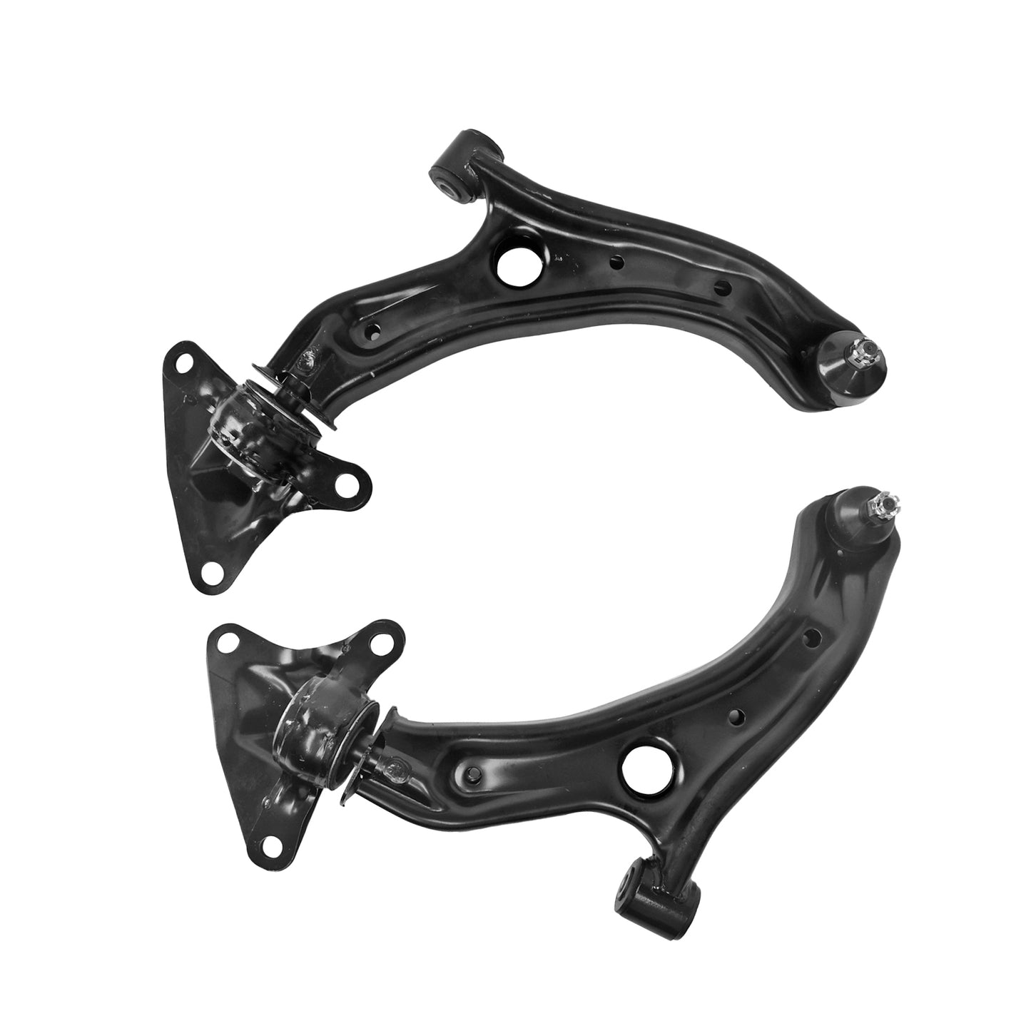 2pc K621552 K621553 Front Lower Control Arm and Ball Joint Suspension for Honda Fit 2009 2010 2011 2012 2013 for Honda Insight 2010 2011