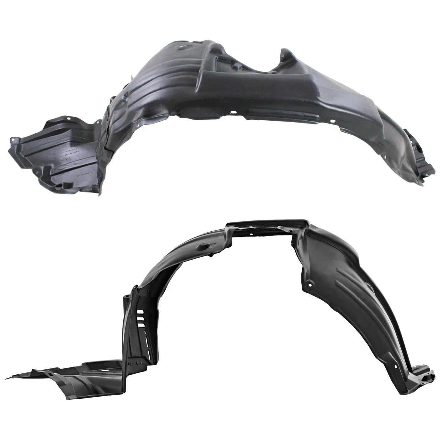 2pc Inner Fender Liner Compatible with Chevy C1500 1988-1998 TO1248172 TO1249172 Front Passenger and Driver