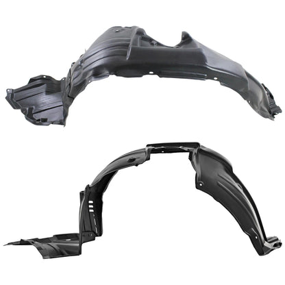 2pc Inner Fender Liner Compatible with Chevy C1500 1988-1998 TO1248172 TO1249172 Front Passenger and Driver