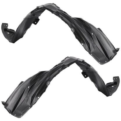 2pc Inner Fender Liner Compatible with Honda Element 2009-2011 HO1248139 HO1249139 Front Passenger and Driver