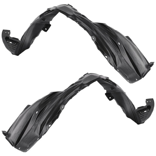 2pc Inner Fender Liner Compatible with Honda Element 2009-2011 HO1248139 HO1249139 Front Passenger and Driver