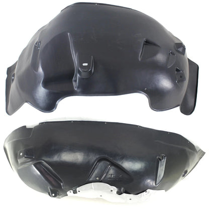 2pc Inner Fender Liner Compatible with Dodge Dakota 2005-2010 CH1249129 CH1248129 Front Passenger and Driver