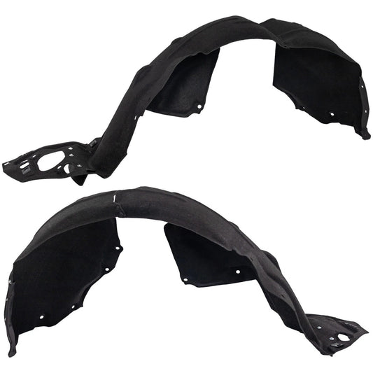 2pc Inner Fender Liner Compatible with Honda Accord 2023-2025 HO1248213 HO1249210 Front Passenger and Driver