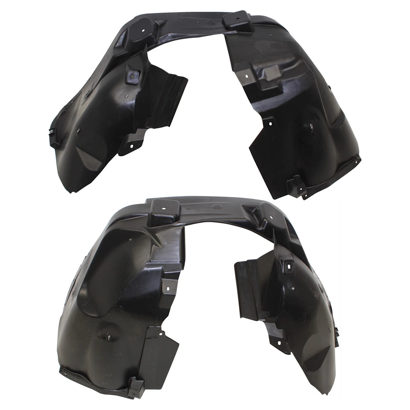 2pc Inner Fender Liner Compatible with Jeep Compass 2017-2024 CH1248189 CH1249189 Front Passenger and Driver