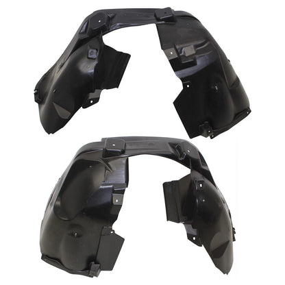 2pc Inner Fender Liner Compatible with Jeep Compass 2017-2024 CH1248189 CH1249189 Front Passenger and Driver