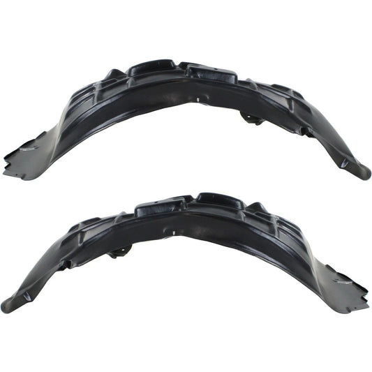 2pc Inner Fender Liner Compatible with Audi Q5 2009-2017 AU1249122 AU1249143 AU1248122 AU1248143 Front Passenger and Driver
