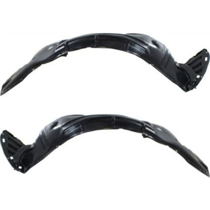 2pc Inner Fender Liner Compatible with Honda Odyssey 2011-2013 HO1248141 HO1249141 Front Passenger and Driver