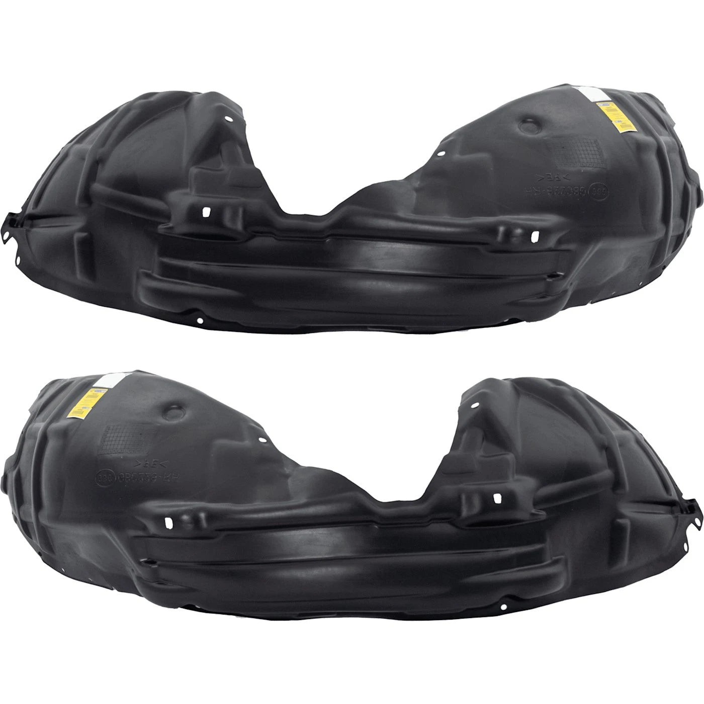 2pc Inner Fender Liner Compatible with Dodge Challenger 2015-2023 CH1248173 CH1249173 Front Passenger and Driver