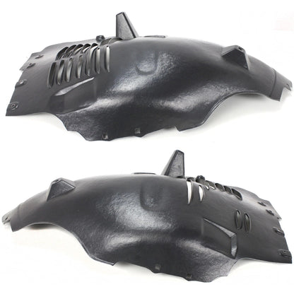 2pc Inner Fender Liner Compatible with Mercedes Benz SL500 2003-2006 MB1249149 MB1248149 Front Passenger and Driver