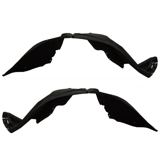2pc Inner Fender Liner Compatible with Chevrolet Traverse 2018-2021 GM1248284 GM1249284 Front Passenger and Driver