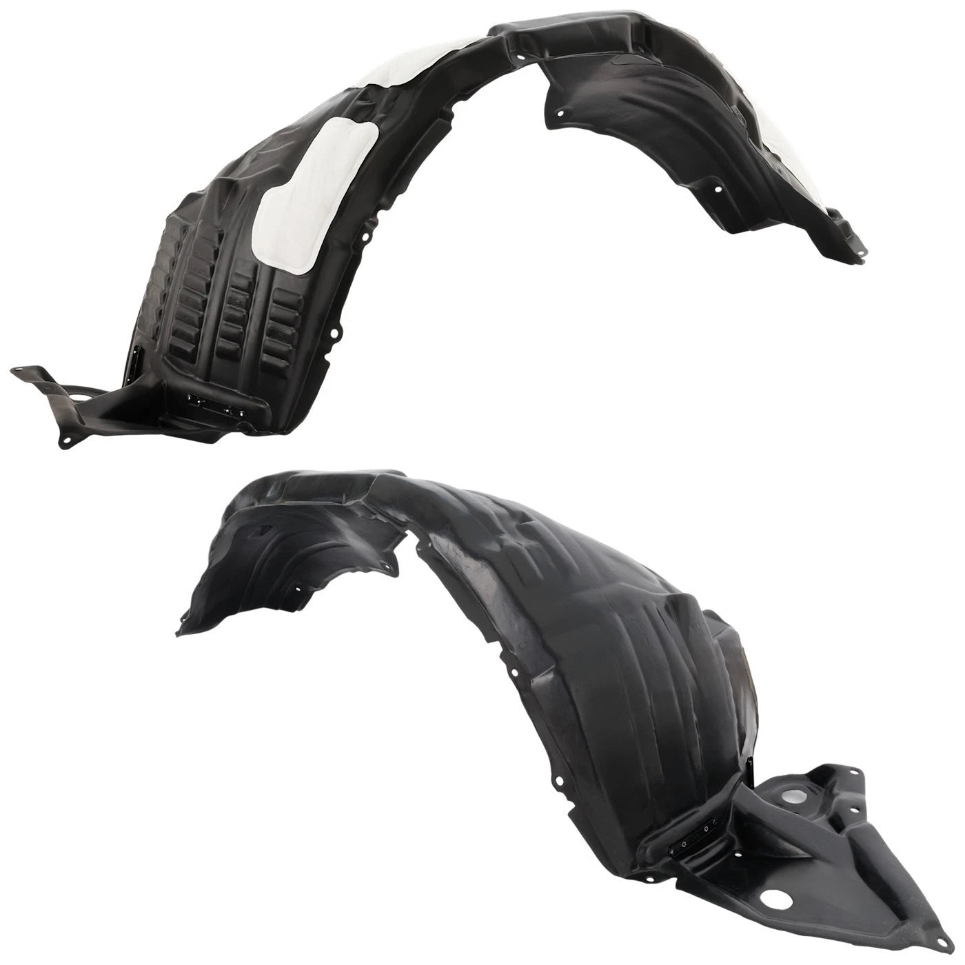 2pc Inner Fender Liner Compatible with Toyota Highlander 2014-2016 TO1248195 TO1249195 Front Passenger and Driver