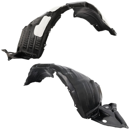 2pc Inner Fender Liner Compatible with Toyota Highlander 2014-2016 TO1248195 TO1249195 Front Passenger and Driver