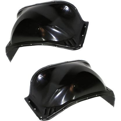 2pc Inner Fender Liner Compatible with Chevy C10 K10 1981-1986 GM1246102 GM1247102 Front Passenger and Driver