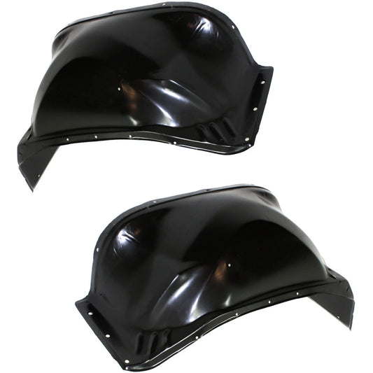 2pc Inner Fender Liner Compatible with Chevy C10 K10 1981-1986 GM1246102 GM1247102 Front Passenger and Driver