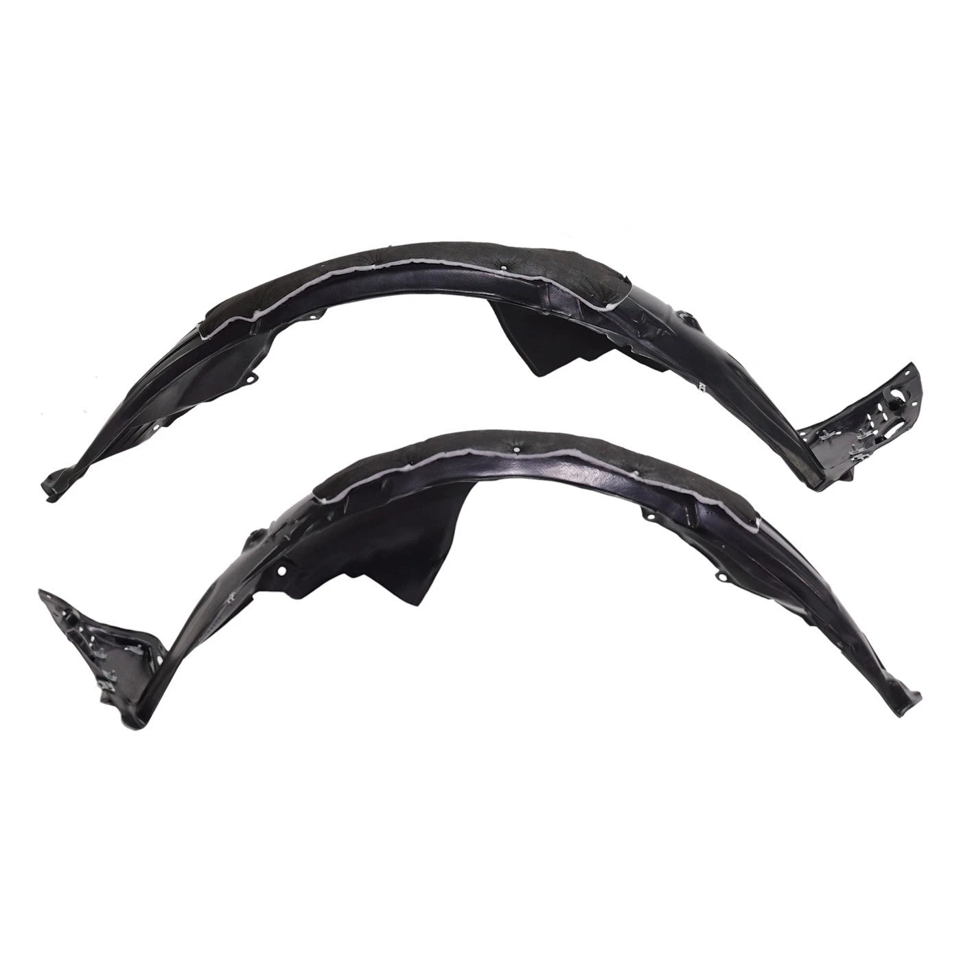 2pc Inner Fender Liner Compatible with Honda Civic 2020-2021 HO1249194 HO1248194 Front Passenger and Driver