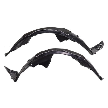 2pc Inner Fender Liner Compatible with Honda Civic 2020-2021 HO1249194 HO1248194 Front Passenger and Driver