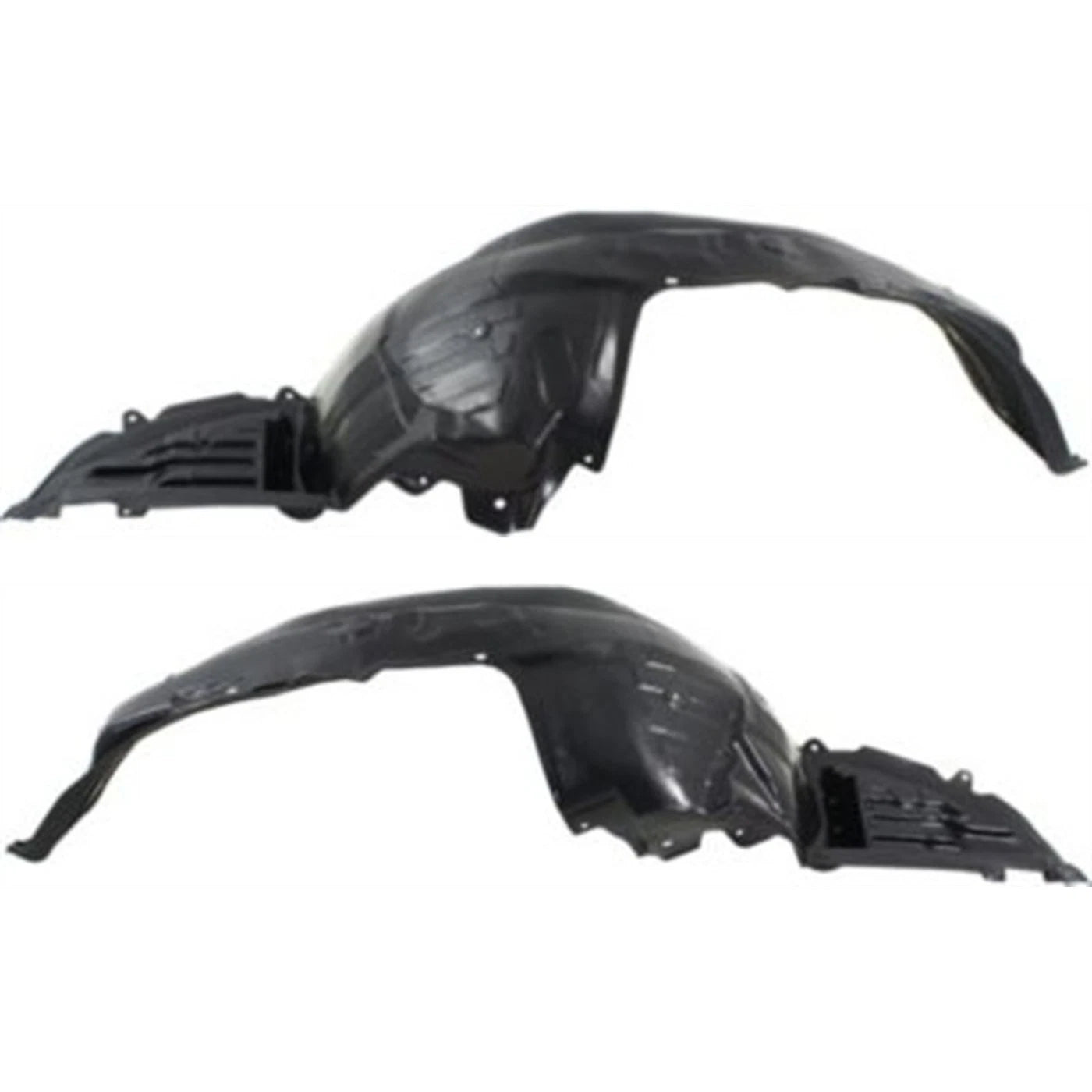 2pc Inner Fender Liner Compatible with Subaru Impreza 2008-2010 SU1248122 SU1249122 Front Passenger and Driver