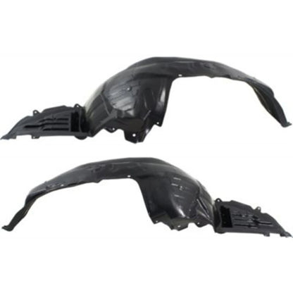 2pc Inner Fender Liner Compatible with Subaru Impreza 2008-2010 SU1248122 SU1249122 Front Passenger and Driver