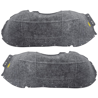 2pc Inner Fender Liner Compatible with Chevrolet Tahoe 2015-2020 GM1248268 GM1249268 Front Passenger and Driver