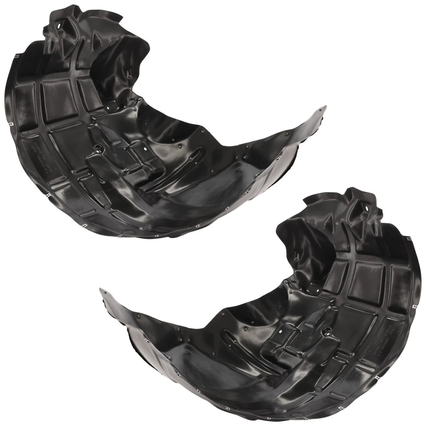 2pc Inner Fender Liner Compatible with Ram 1500 2021-2024 CH1248223 CH1249223 Front Passenger and Driver