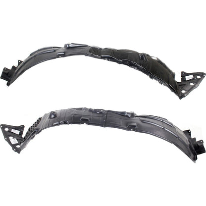 2pc Inner Fender Liner Compatible with Nissan Pathfinder 2015-2020 NI1249152 NI1248152 Front Passenger and Driver