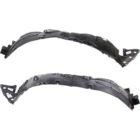 2pc Inner Fender Liner Compatible with Nissan Pathfinder 2015-2020 NI1249152 NI1248152 Front Passenger and Driver