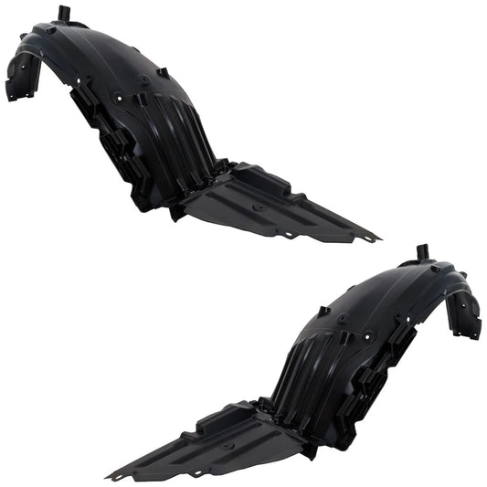 2pc Inner Fender Liner Compatible with Subaru Outback 2020-2022 SU1248137 SU1249137 Front Passenger and Driver
