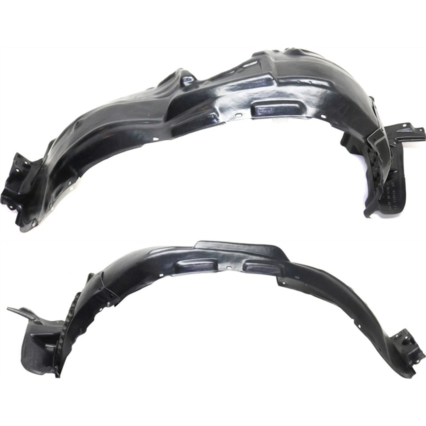 2pc Inner Fender Liner Compatible with Lexus RX350 2013-2015 LX1248120 LX1249120 Front Passenger and Driver