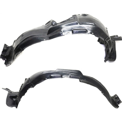 2pc Inner Fender Liner Compatible with Lexus RX350 2013-2015 LX1248120 LX1249120 Front Passenger and Driver