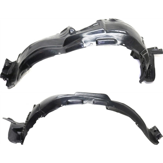 2pc Inner Fender Liner Compatible with Lexus RX350 2013-2015 LX1248120 LX1249120 Front Passenger and Driver