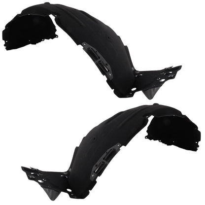 2pc Inner Fender Liner Compatible with Honda HR-V 2023-2025 HO1248207 HO1249207 Front Passenger and Driver