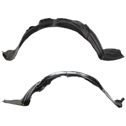2pc Inner Fender Liner Compatible with Toyota C-HR 2018-2019 TO1248222 TO1249222 Front Passenger and Driver