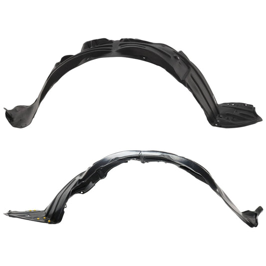 2pc Inner Fender Liner Compatible with Toyota C-HR 2018-2019 TO1248222 TO1249222 Front Passenger and Driver